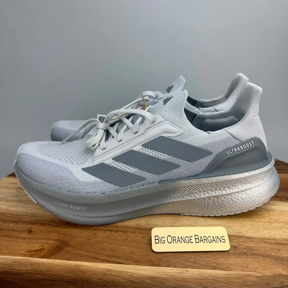 Adidas Ultraboost 5X Gray Halo Reflective Running Shoes Men's 11.5 JQ9077 NWT